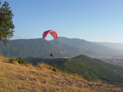 Tandemflug mit dem Gleitschirm in Castel San Giorgio, Salerno