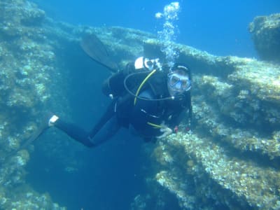 Scuba diving in Corfu