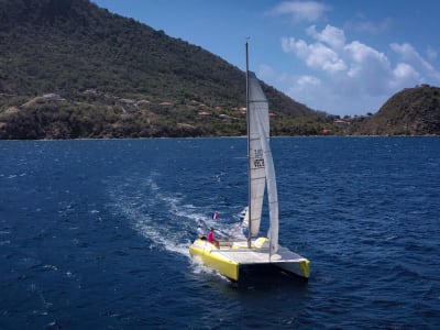 Katamaranausflug im Archipel von Les Saintes, Guadeloupe