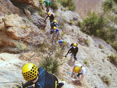 Vía Ferrata Callosa de Segura Anfänger / Mittelstufe (k3) in Alicante