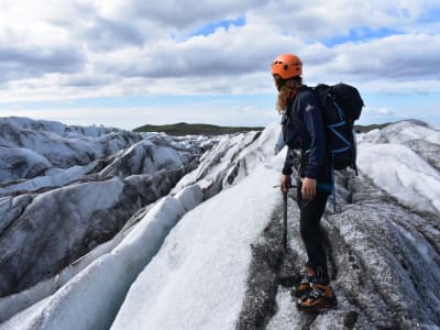 Senderismo glaciar Falljökull para principiantes Excursión en Vatnajökull desde Skaftafell 