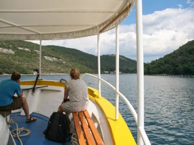 Bootstour zum Lim Fjord von Rovinj aus