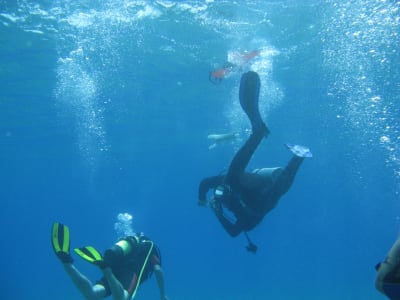 Cursos de buceo PADI en la playa de Mirtos