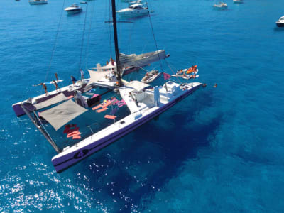 Jornada en catamarán en el Cabo Taillat, Var