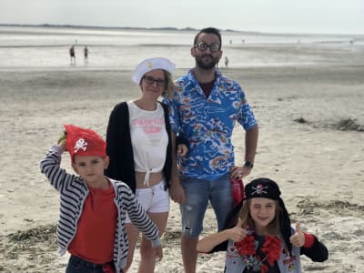 Escape game on the beach in the Baie de Somme