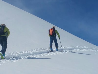 Ski touring in Val d'Isere