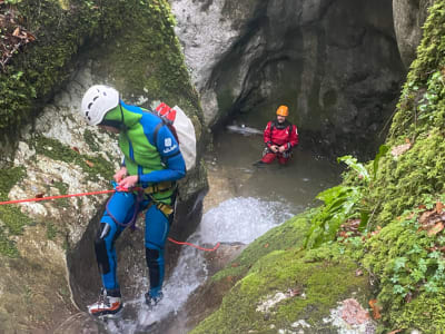 Malin-Schlucht im Vercors in der Nähe von Grenoble