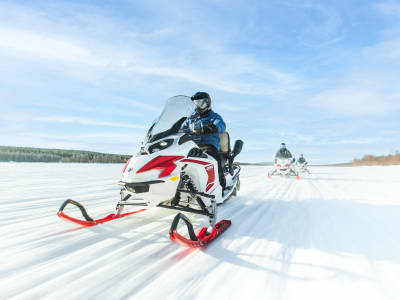 Elektrischer Motorschlitten-Ausflug in Charlevoix ab La Malbaie