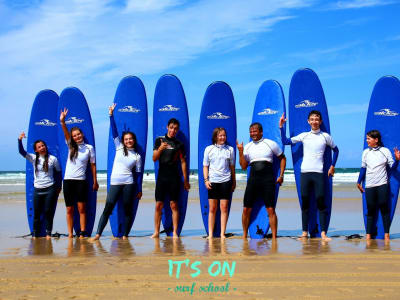 Surfing lessons and courses in Arcachon