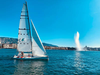 Discovery sailing trip on Lake Geneva