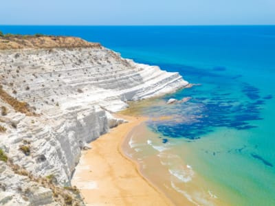 Bootstour zur Scala dei Turchi bei Agrigento, Sizilien