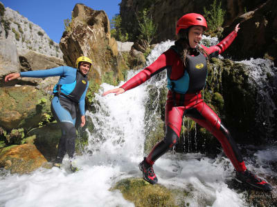 Canyoning familial dans la rivière Cetina au départ de Split