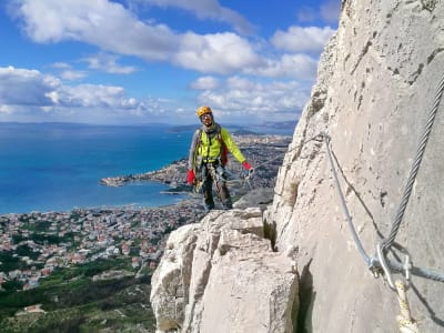 Perun Klettersteig oberhalb von Split