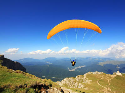 Tandem-Gleitschirmfliegen in La Mussara bei Tarragona