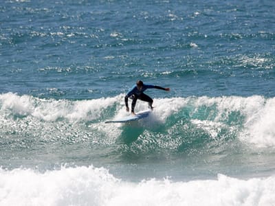 Entrenamiento privado de surf en Lagos