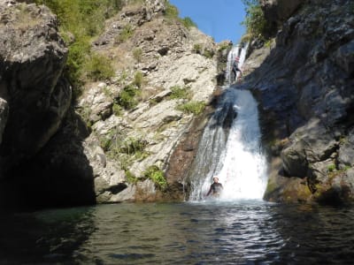 Canyoning von Bramabiau im Nationalpark der Cevennen