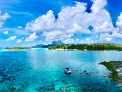 Snorkeling sur l'île de Bora Bora