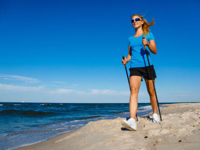 Nordic Walking an der Côte Bleue, Martigues