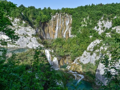 Vol panoramique au-dessus des lacs de Plitvice depuis Zagreb