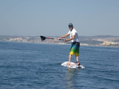 Stand Up Paddle Lessons in Los Granados beach, Málaga