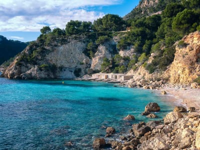 Hiking excursion to the southern coves of Ibiza