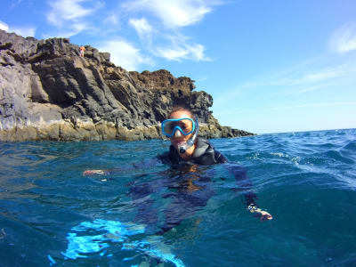 Guided snorkeling excursion from Los Abrigos near El Medano, Tenerife