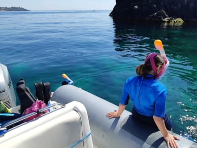 Excursion en bateau et snorkeling dans les îles Cyclopéennes, Catane, Sicile