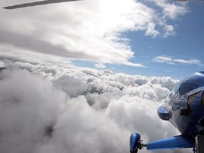 Vuelo en autogiro sobre la región de Vendée, cerca de La Rochelle