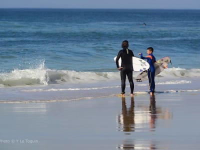 Surf lessons and courses in Biscarrosse