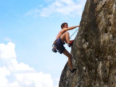 Curso avanzado de escalada en roca en Arco, Lago de Garda