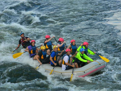 Rafting in Rio Minho with Alvarinho Wine Toast