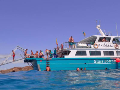 Excursion en bateau et snorkeling à l'Isla de Lobos depuis Corralejo, Fuerteventura