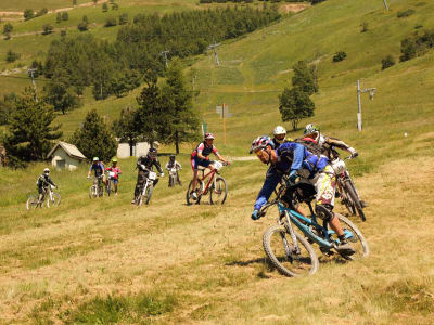 Introduction to downhill mountain biking in Les 2 Alpes