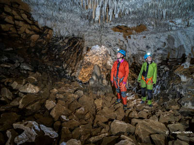 Halbtägige Höhlenexpedition in Cordier/Foussoubie bei Vallon-Pont-d'Arc, Ardèche