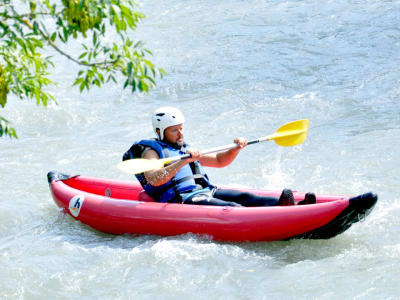 Canorafting in Saint-Lary-Soulan on the Neste d'Aure