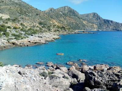 Seekajak-Tour am Strand von Paleóchora