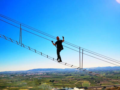 Vía ferrata Callosa del Segura près d'Alicante