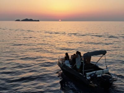 Excursion privée au coucher du soleil depuis Paros