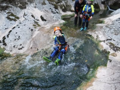 Canyoning excursion in Navedo river, Cantabria