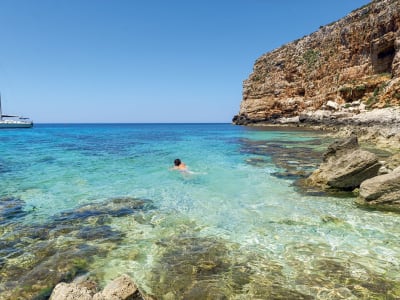 Excursión en barco a las Islas Egadas desde Trapani, Sicilia