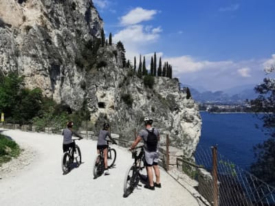 Fortgeschrittene E-Mountainbike-Tour zum Ledrosee, Gardasee