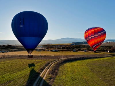 Heißluftballonfahrt in Toledo, nahe Madrid