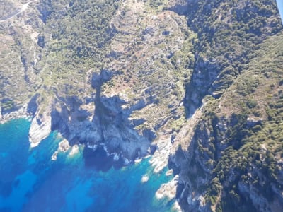 Vuelo en helicóptero en Córcega desde Saint-Florent