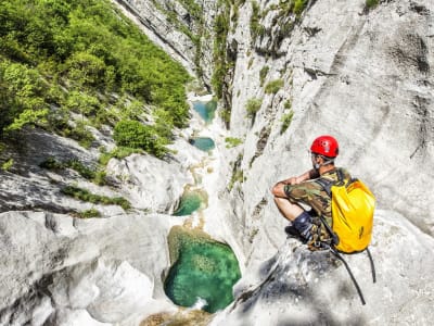 Canyoning at Skurda Gorge in Kotor