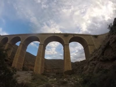 Bungee Jumping 35m in Gador bridge, Almeria