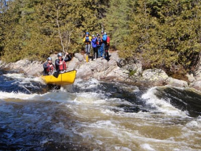 Descente de la rivière de l'Assomption en canot au départ de Montréal