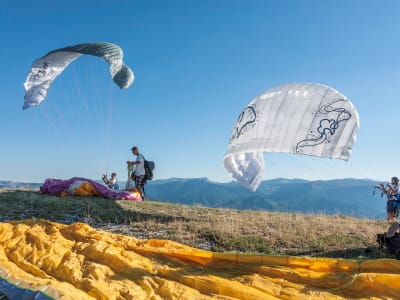 Curso de iniciación al parapente en Digne-les-Bains, Alpes de Alta Provenza