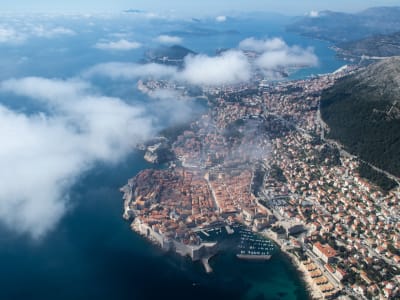 Vol panoramique et journée d'excursion à Dubrovnik depuis Zagreb