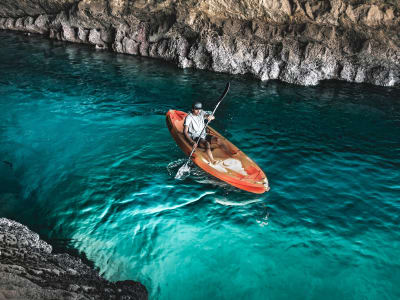 Excursión en kayak desde Sesimbra por el Parque Natural de Arrábida