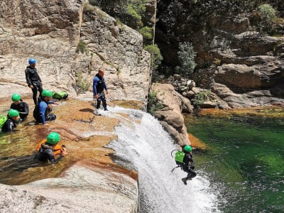 Cañón de La Vacca en Bavella, cerca de Solenzara